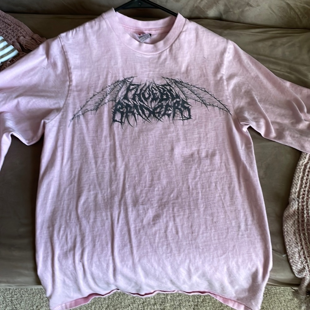Pink Phoebe Bridgers Long Sleeve